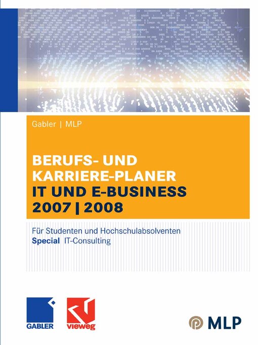 Title details for Gabler / MLP Berufs- und Karriere-Planer IT und e-business 2007/2008 by Dunja Reulein - Available